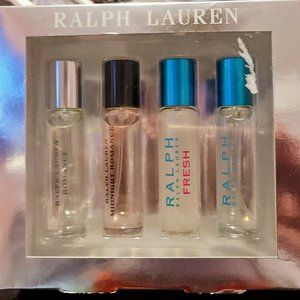 Ralp Lauren Gift Set Romance, Midnight Romance, Fresh, & Ralph 0.5 Oz